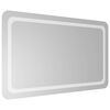 vidaXL Miroir de salle de bain &agrave; LED 100x60 cm