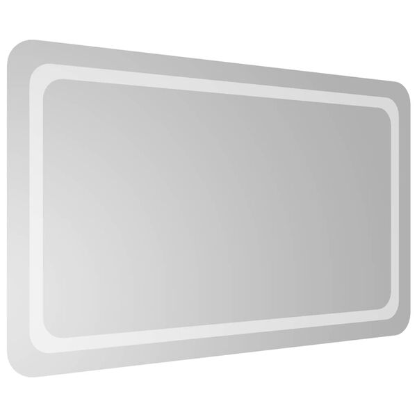 vidaXL Miroir de salle de bain &agrave; LED 100x60 cm