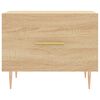 vidaXL Tables basses 2 pcs ch&ecirc;ne sonoma 50x50x40 cm bois d'ing&eacute;nierie