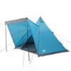 vidaXL Tente familiale tipi 6 personnes bleu imperm&eacute;able