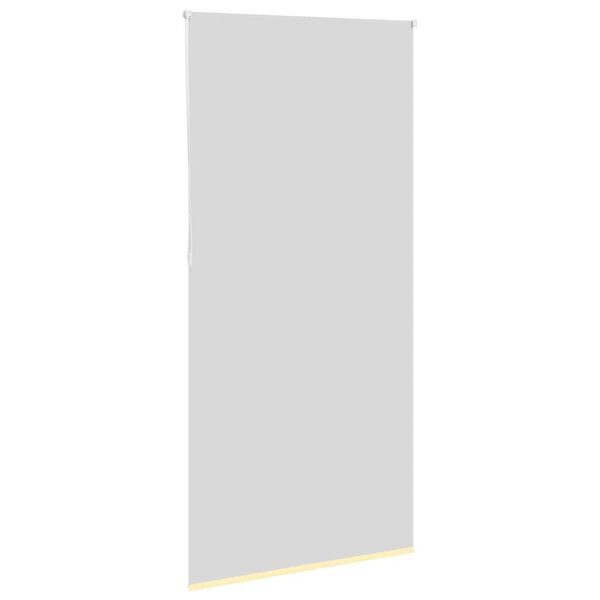 vidaXL Store enrouleur occultant jaune largeur du tissu 95,7 cm