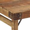 vidaXL Table basse Marron 110 x 55 x 40 cm Bois Recycl&eacute; Solide