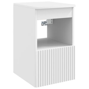 vidaXL Armoire de salle de bain Blanc 30 x 35 x 50 cm