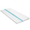 vidaXL Sur-matelas 80 x 200 cm Mousse froide Profil d'&oelig;uf 6 cm
