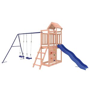 vidaXL Aire de jeux d'ext&eacute;rieur bois massif de douglas