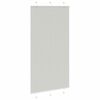 vidaXL Store pliss&eacute; gris clair 105x200cm largeur du tissu 104,4cm
