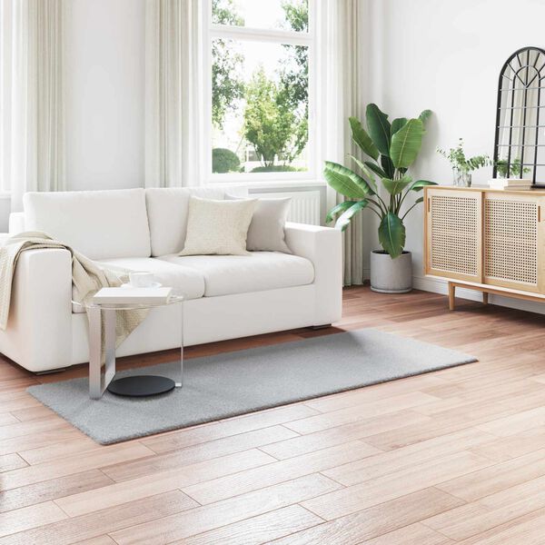 vidaXL Tapis en Fourrure Synth&eacute;tique de Lapin Olite Gris 80 x 200 cm