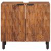 vidaXL Meuble sous Lavabo de Salle de Bain Marron 62 x 33 x 58 cm