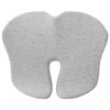 vidaXL Oreiller avec oreiller Gris clair 50 x 43 x 10 cm Coton