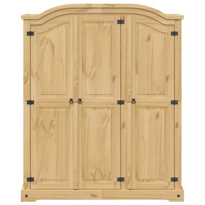 vidaXL Garde-robe Corona 151,5x52x186 cm bois de pin massif