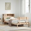 vidaXL Lit biblioth&egrave;que sans matelas 90x200 cm bois de pin massif