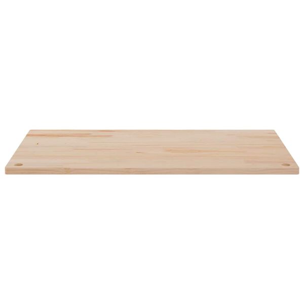 vidaXL Dessus de bureau 100x60x2,5 cm bois massif de pin
