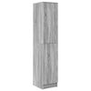 vidaXL Bureau 2 pcs Gris Sonoma