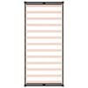 vidaXL Cadre de lit sans matelas noir 90x200 cm bois massif