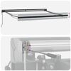 vidaXL Auvent r&eacute;tractable automatique marron 300x250 cm