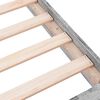 vidaXL Cadre de lit sans matelas sonoma gris 180x200 cm