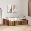 vidaXL Cadre de lit Ch&ecirc;ne artisanal 70 x 190 cm Bois d'ing&eacute;nierie