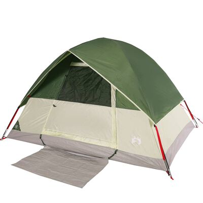 vidaXL Tente de camping à dôme 2 personne vert imperméable