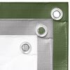 vidaXL B&acirc;che 260 g/m&sup2; 4x4 m Gris PEHD