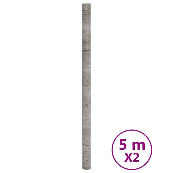 vidaXL Autocollants auto-adh&eacute;sifs pour meuble aspect bois 90x500cm PVC