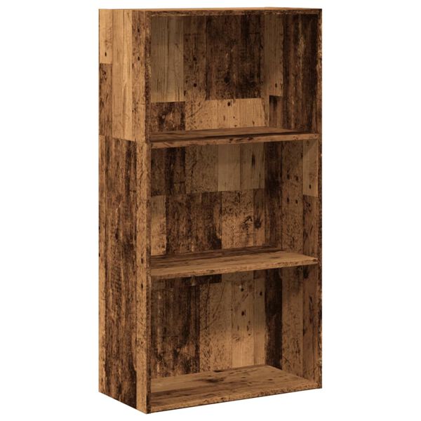 vidaXL Biblioth&egrave;que vieux bois 60x30x114 cm bois d'ing&eacute;nierie