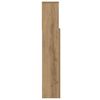 vidaXL Cabinet de T&ecirc;te de Lit Ch&ecirc;ne artisanal 220 x 19 x 101,5 cm