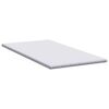 vidaXL Surmatelas en Coco Blanc 160 x 200 cm Tissu jacquard