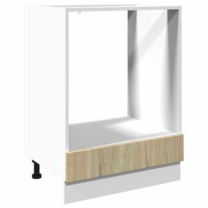 vidaXL Armoire &agrave; four Ch&ecirc;ne sonoma 60x46x81,5 cm Agglom&eacute;r&eacute;