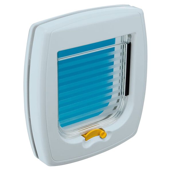 Ferplast Chati&egrave;re manuelle &agrave; 2 voies Swing 1SB Blanc 72101011