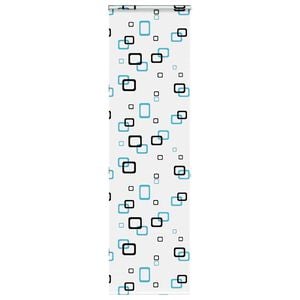vidaXL Store enrouleur de douche avec cassette largeur du tissu 56 cm