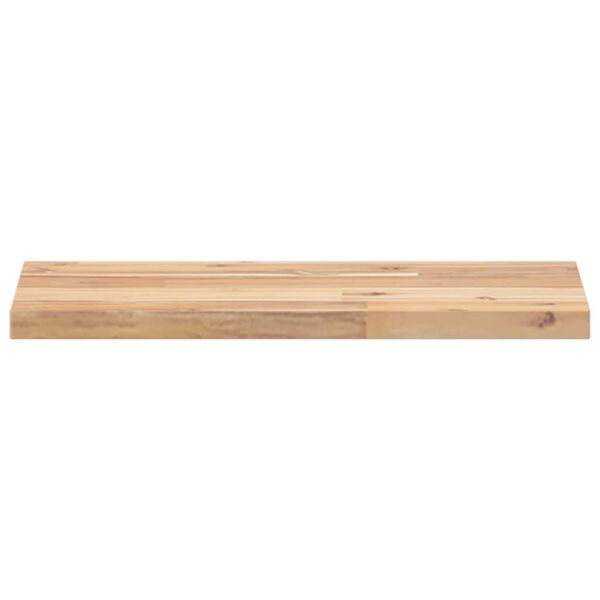 vidaXL &Eacute;tag&egrave;res flottantes 3 pcs 60x20x2 cm acacia massif non trait&eacute;