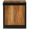 vidaXL &Eacute;tag&egrave;re &agrave; vin 35 x 35 x 39 cm Bois d'Acacia Massif