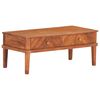 vidaXL Table basse 100x50x41 cm Bois d'acacia massif