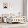 vidaXL Cadre de lit sans matelas 160x200 cm bois massif de pin