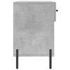 vidaXL Banc &agrave; chaussures gris b&eacute;ton 102x35x55 cm bois d'ing&eacute;nierie