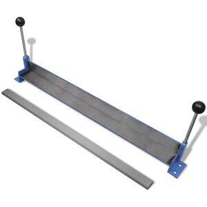 vidaXL Plieuse de t&ocirc;le manuelle 760 mm
