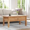 vidaXL Table basse 100x60x43,5 cm Pin massif Assortiment Panama