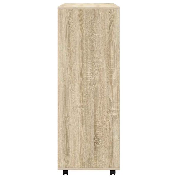 vidaXL Garde-robe Ch&ecirc;ne sonoma 80x40x110 cm Bois d&rsquo;ing&eacute;nierie