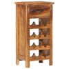 vidaXL Casier &agrave; bouteilles 40x30x80 cm Bois d'acacia massif