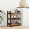 vidaXL Chariot de cuisine Bois ancien 50 x 30 x 70 cm