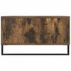 vidaXL Table basse ch&ecirc;ne fum&eacute; 104x60x35 cm bois d'ing&eacute;nierie