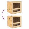 vidaXL Terrarium Marron 100 x 50 x 50 cm OSB