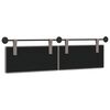 vidaXL T&ecirc;te de lit suspendue Montage mural tissu