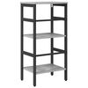 vidaXL &Eacute;tag&egrave;re Gris Sonoma 40 x 29,5 x 81 cm Bois d'ing&eacute;nierie