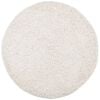 vidaXL Tapis shaggy PAMPLONA poils longs moderne cr&egrave;me &Oslash; 200 cm