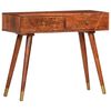 vidaXL Table console 90x35x76 cm Bois d'acacia massif