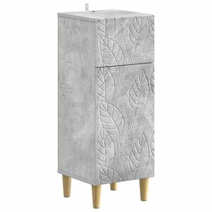 vidaXL Meuble de Rangement de Salle de Bain DELFT Gris b&eacute;ton