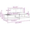 vidaXL Ensemble de canap&eacute;s d'ext&eacute;rieur 2 Pi&egrave;ce Naturel et Anthracite