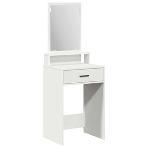 vidaXL Table de Toilette Blanc 50 x 41 x 140 cm Bois d'ingénierie