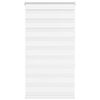 vidaXL Store z&egrave;bre blanc 90x150 cm largeur du tissu 85,9 cm polyester